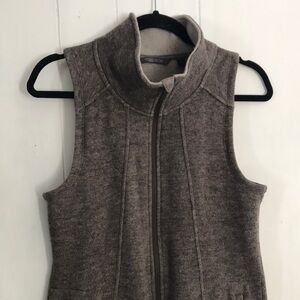 Toad and Co wool fleece vest